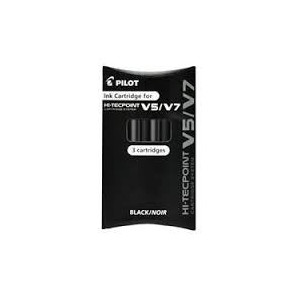 Refill Pilot V5 /v7 3pz nero