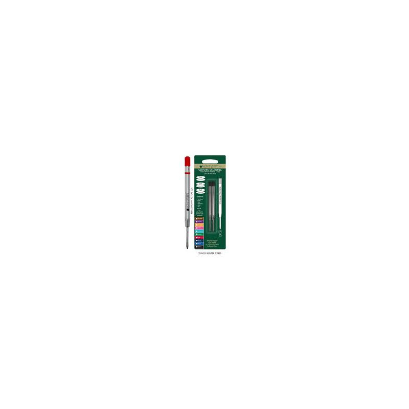 Refill tipo Parker gel rosso M 2pz