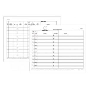 Registro carico/scarico bovini 23pg numerate f.to 245x31