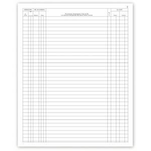 Registro del professore 1 classi 16pg 34x24