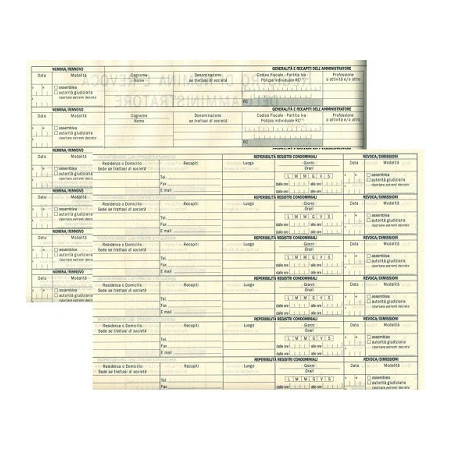 Registro di nomina revoca amministratore di condominio