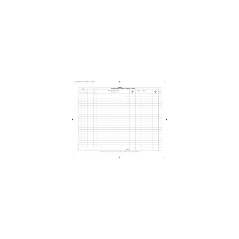 Registro Oli minerali mod B carico/scarico accisa -Stazione di servizio 47pg