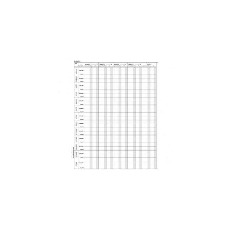 Registro Prospetto riepilogativo Minori 8pg