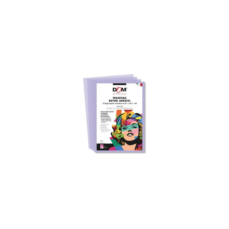 Retini adesivi Teknitak colore grigio 50%