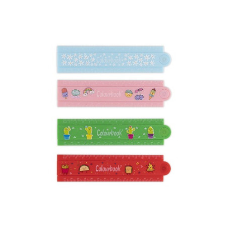 Righello Colourbook pieghevole