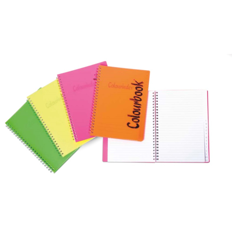 Rubrica A5 spiralata colourbook 50fg
