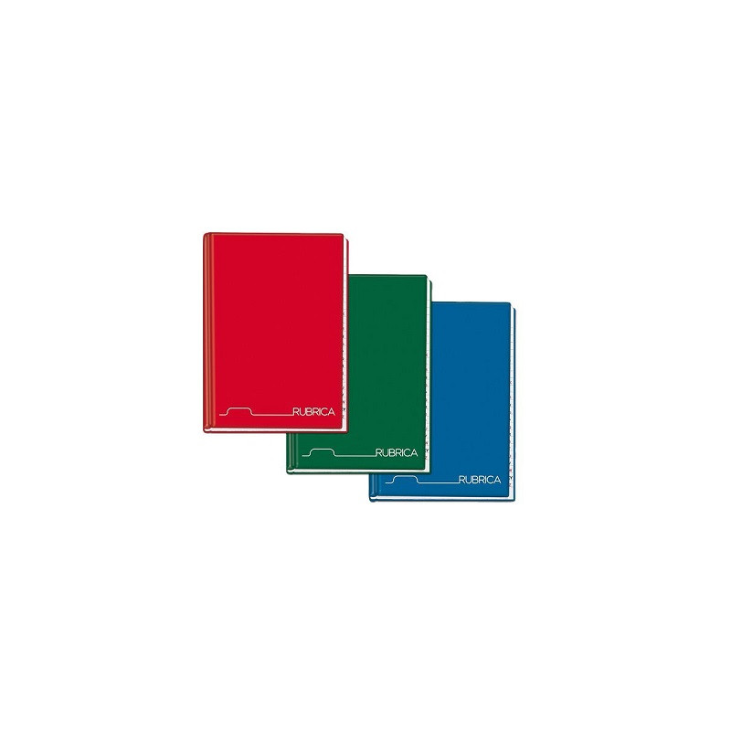 Rubrica cartonata A5 96fg 1 Rigo