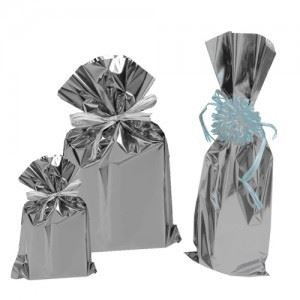 Sacchetti Metal Argento 35x50 50pz