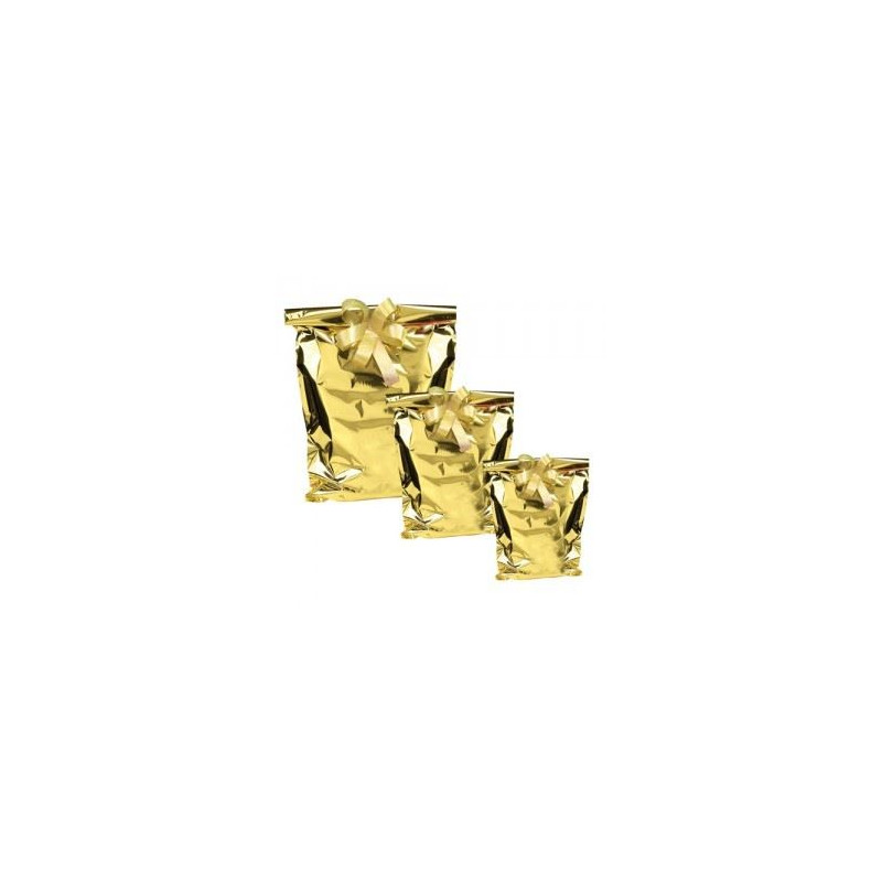 Sacchetti Metal Oro 12x17 50pz