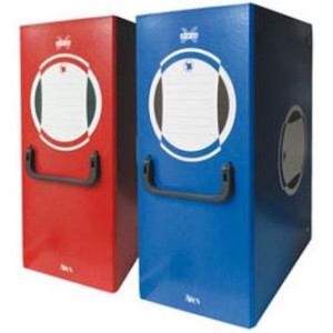 Scatola progetti con maniglia x Store d.16 blu