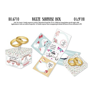 Scatola sorpresa matrimonio