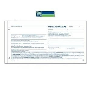Schede notificazione delle persone alloggiate 2 copie 200pz