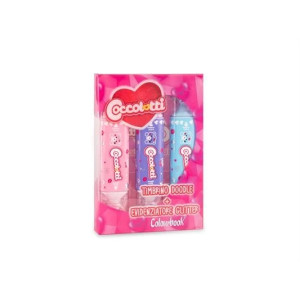 Set 3 evidenziatori con timbro Coccolotti
