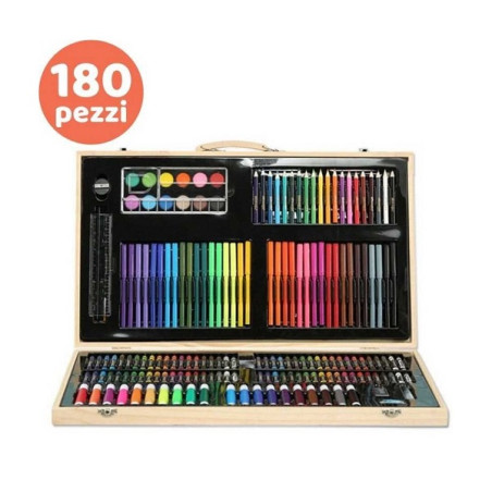 SET ARTISTICO CON 180 PEZZI IN VALIGETTA