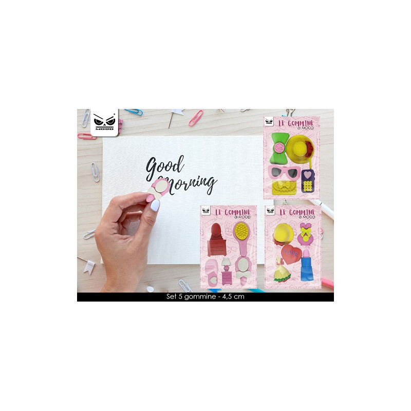 Set gommine girl 5pz