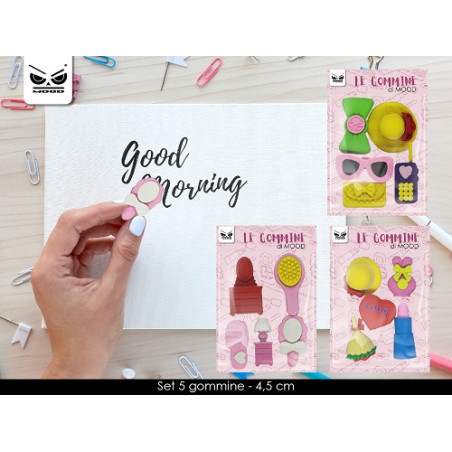 Set gommine girl 5pz