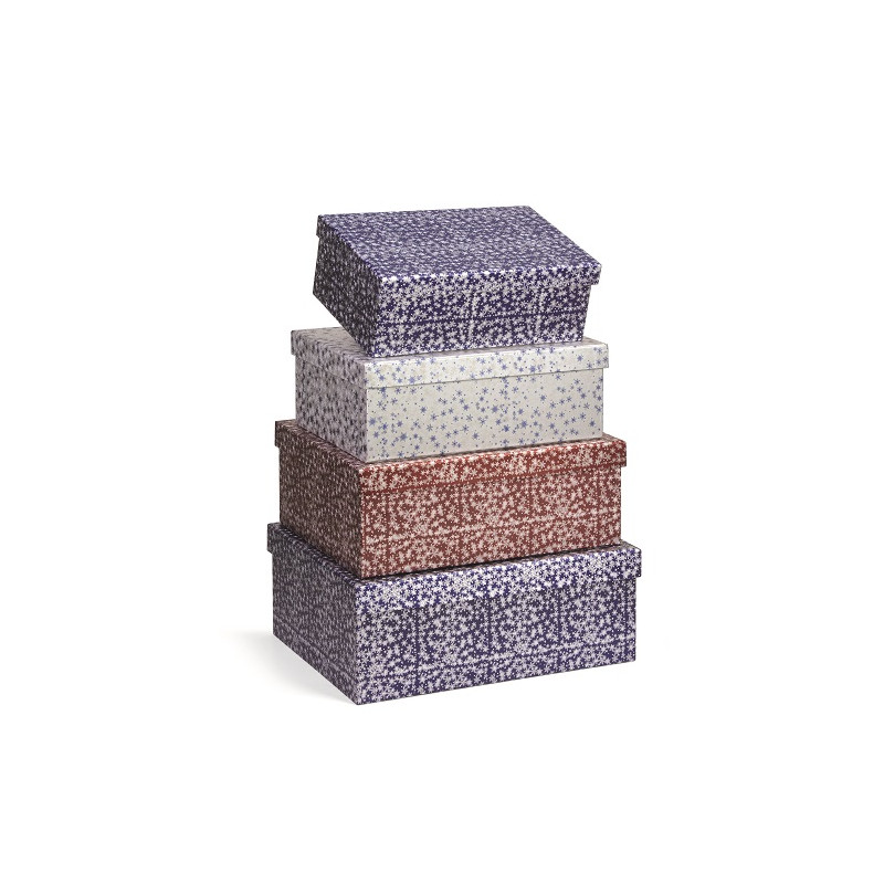 Set Scatola da regalo Natalizia 4pz