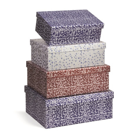 Set Scatola da regalo Natalizia 4pz