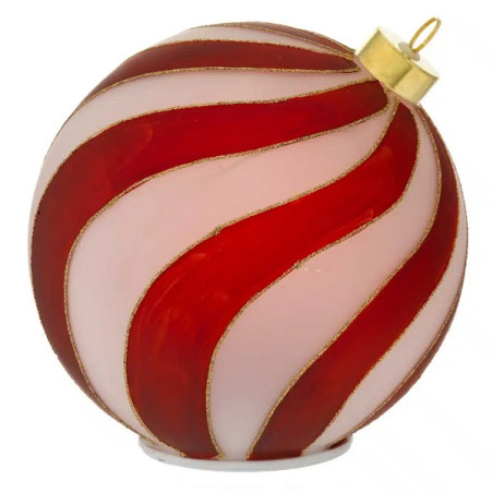 Sfera luminosa girevole Natalizia h18