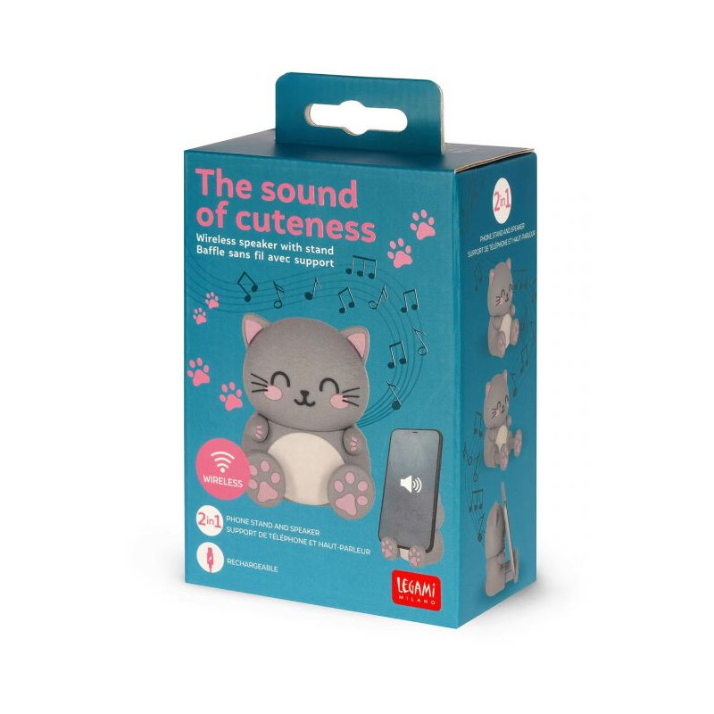 Speaker Kitty Wireless con Supporto The Sound of Cuteness Legami