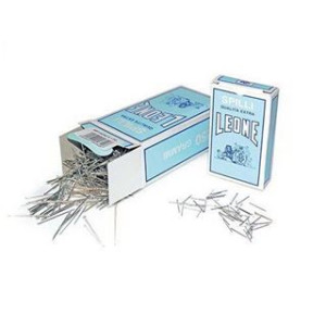 Spilli per vetrinisti scatola 250gr cm.3