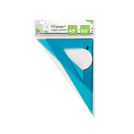 Squadre in coppia cm 30 = 2pz 45° e 60°