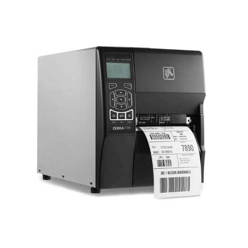 Stampante per etichette Zebra ZT230 - Termica diretta e Trasferimento termico - RIGENERATA