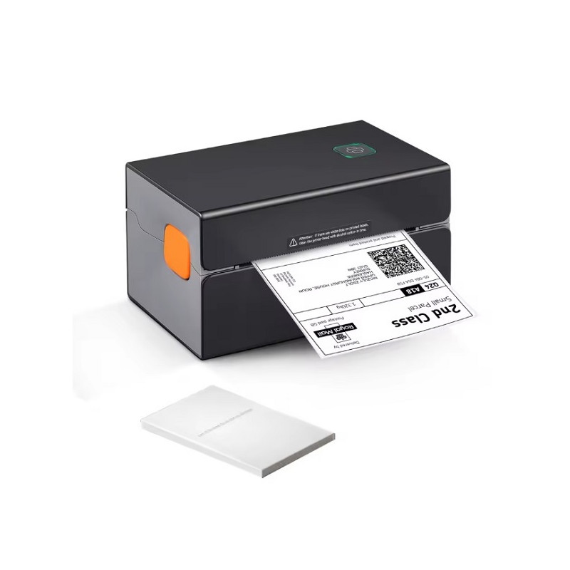 Stampante termica per etichette 300 DPI Bluetooth e riconoscimento automatico di etichette per pacchi postali larghezza da 40 a 