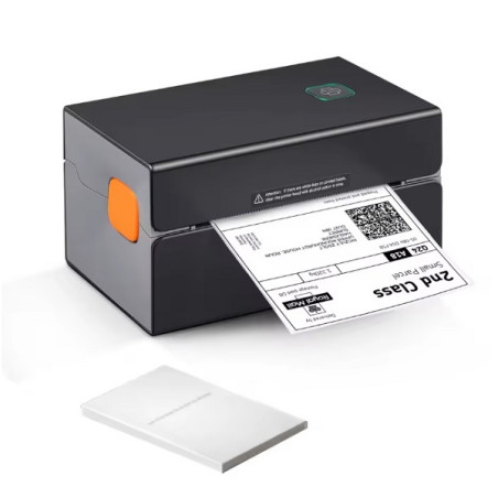 Stampante termica per etichette 300 DPI Bluetooth e riconoscimento automatico di etichette per pacchi postali larghezza da 40 a 