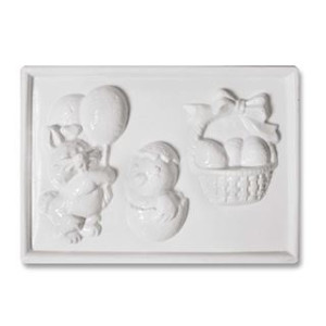 Stampo forme pasqua 3pz