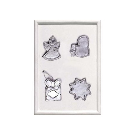Stampo forme Natale 13x19 4pz