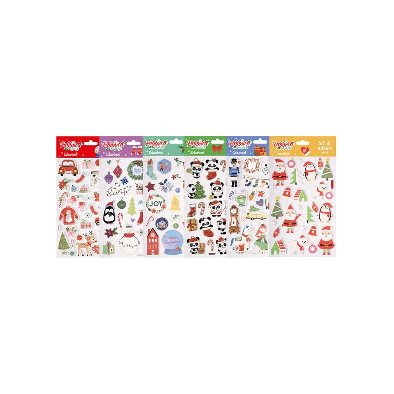 Stickers  Natale Colourbook