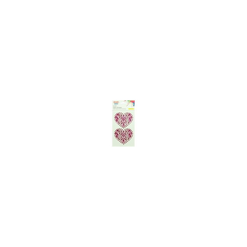 Stickers adesivi strass  Cuori