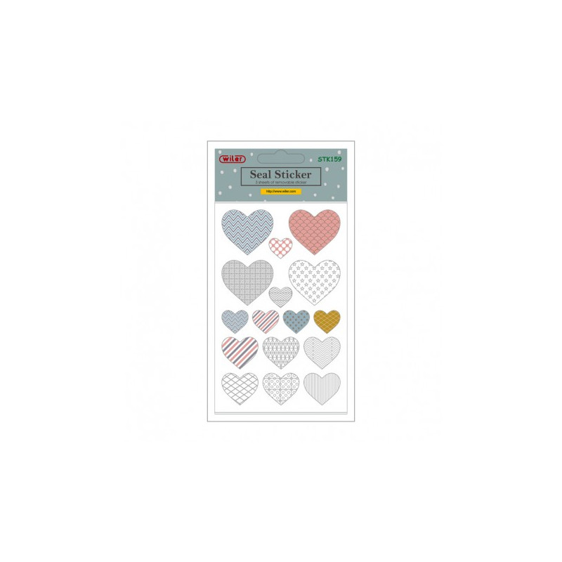 Stickers Cuori assortiti