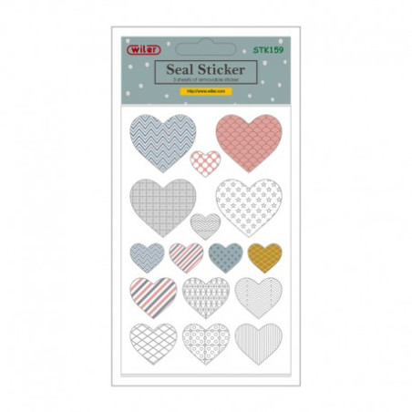 Stickers Cuori assortiti