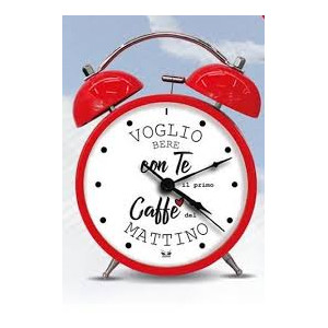 Sveglia gadgets con varie frasi di auguri