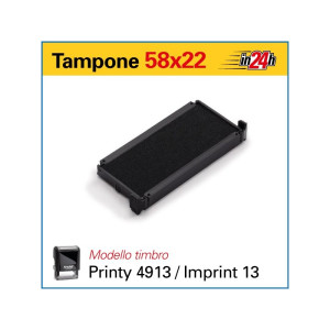 Tamponcino Colop compatibile Trodat 4913 nero