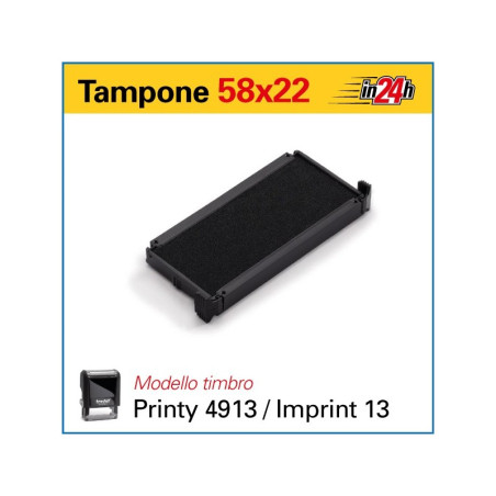 Tamponcino Colop compatibile Trodat 4913 nero