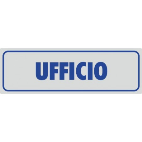 Targhette adesive ufficio