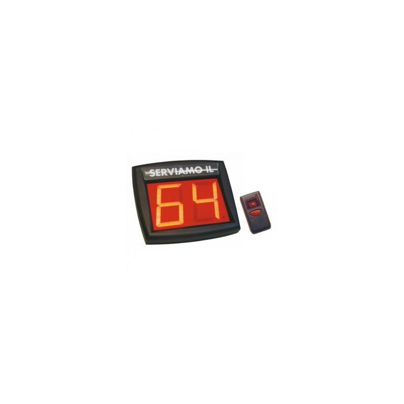Telecomando per Display Eliminacode