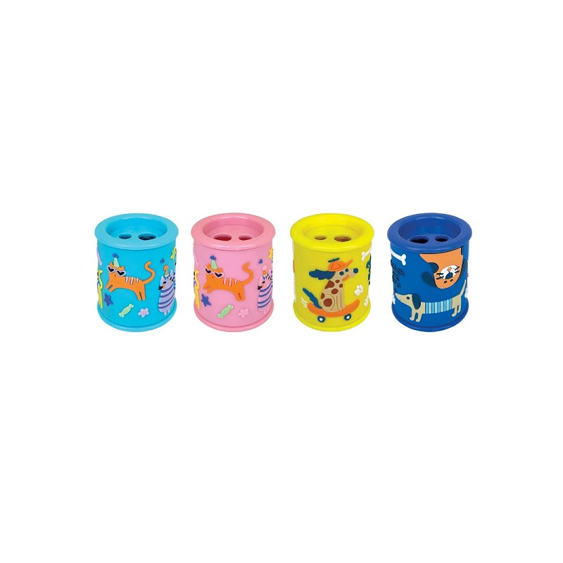 Temperamatite con serbatoio 2 fori Groovy Things Cats & Dogs