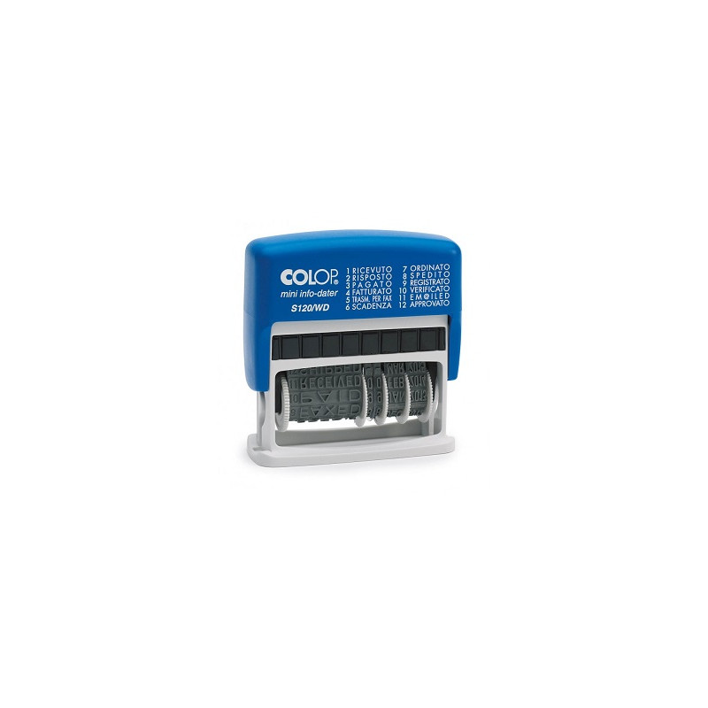 Timbri polinomio+datario automatico colop s120wd