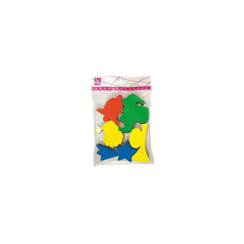 Timbri spugna 5pz assortimento natale