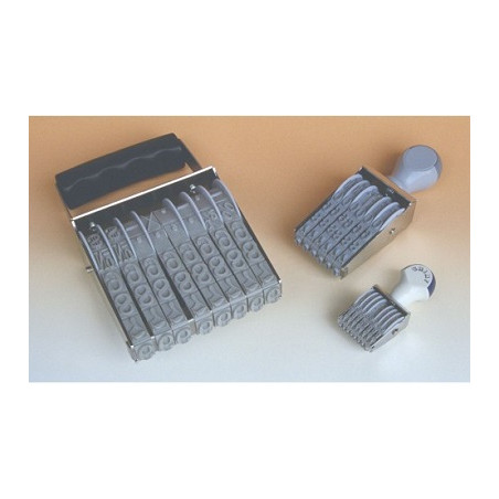 Timbro Numeratore 4mm 6 colonne  manuale