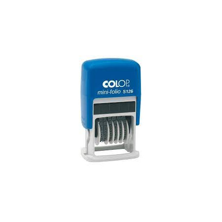Timbro numeratore autoinchiostrante mini colop