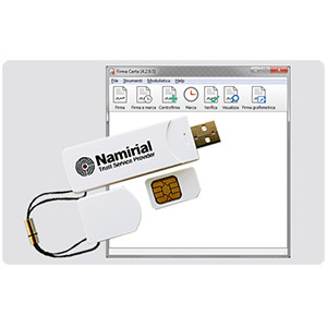 Token USB Namirial per Firma digitale e CNS