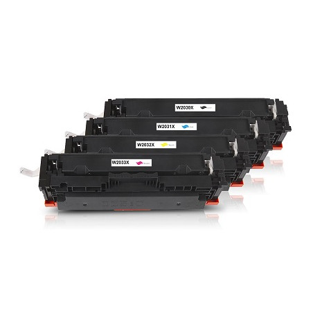 Toner HP W2033X - 415X - comp. magenta NO CHIP