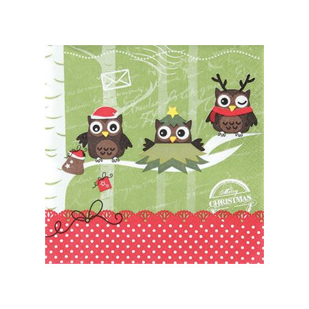 Tovaglioli decoupage Natalizio 33x33 20pz