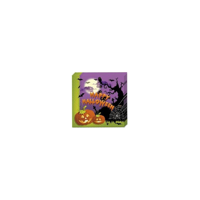 Tovaglioli Halloween 20pz 33x33