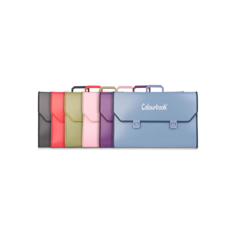 Valigetta cartella in ppl Colourbook  wild 26x39 CON tracolla